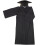 Graduation Apparel Trencher Hat Zwart 1 Set 5