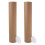 2 Kraft Verzendbuizen Met Doppen Voor Posters 3