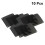 10 Mesh Ventilator Zeefdeksel Zwart 6