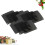 10 Mesh Ventilator Zeefdeksel Zwart 8