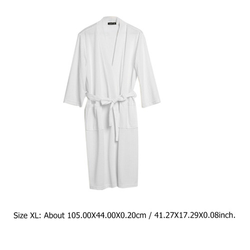 1Set Leichtes Polyester Bademantel Für Männer Im Sommer 1