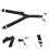 Adjustable Black Elastic Suit Suspender for Men Durable Pant Clip 4