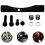 1 Set Bremsscheibenadapter Aluminiumlegierung Für Roller 10