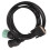 Split Diagnostic Cable 6PIN 9PIN for Vehicle Data Link 121891 12