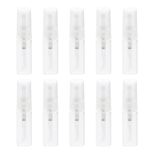Duftstoffe Transparente Kunststoffflaschen 10Stück 3Ml 2