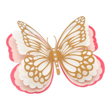 2St Roze Muurstickers Zelfklevend Decor Voor Kinderkamer