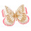 2St Roze Muurstickers Zelfklevend Decor Voor Kinderkamer 1