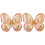 2St Roze Muurstickers Zelfklevend Decor Voor Kinderkamer 2