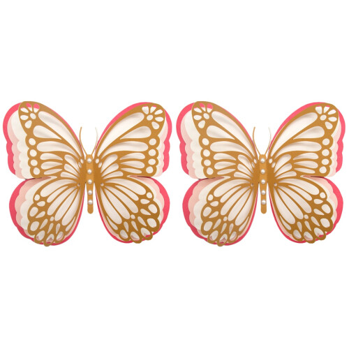 2St Roze Muurstickers Zelfklevend Decor Voor Kinderkamer 1
