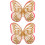 2St Roze Muurstickers Zelfklevend Decor Voor Kinderkamer 5