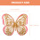 2St Roze Muurstickers Zelfklevend Decor Voor Kinderkamer 11