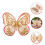 2St Roze Muurstickers Zelfklevend Decor Voor Kinderkamer 9