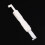 Plastic Automatische Inthreader Wit 3 Stuks 2,95x0,39x0,39 Inch 2