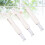 Plastic Automatische Inthreader Wit 3 Stuks 2,95x0,39x0,39 Inch 10