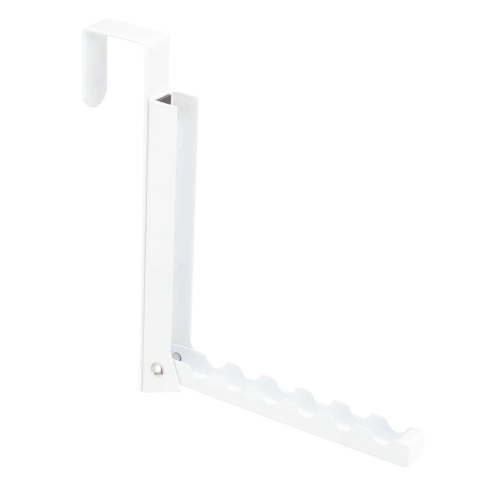 Over The Door Clothes Hanger White Folding Metal Rack for Coat Towel-image-OPC-PM25TPM-NEW