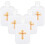 6St Leere Weihwasserflaschen Mit Kreuzdesign 4