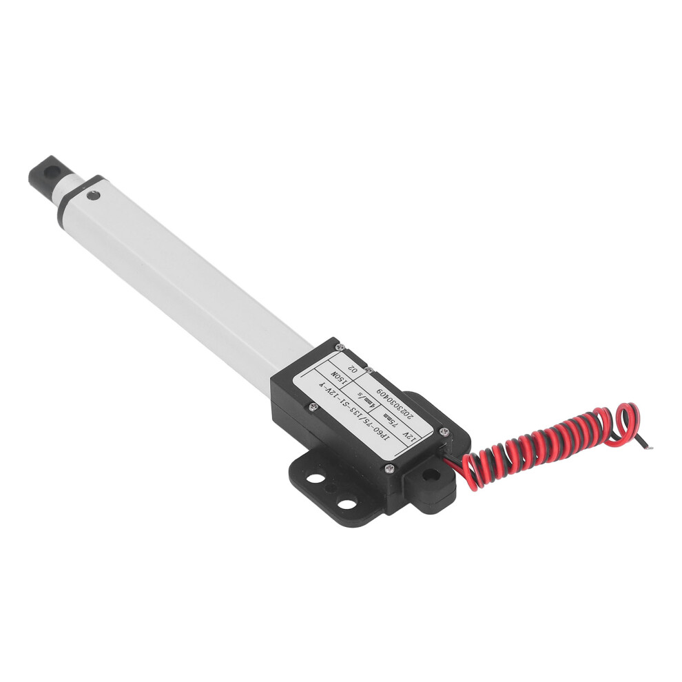 150N Electric Micro Linear Actuator 75Mm Stroke 12V With Bracket 3161353707545
