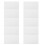 Scrapbook Tape Vierkantjes Wit 10 0,2 Inch Knutselen 7