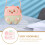1 Set Handgeweven Kinder Pu Schoudertas 8