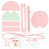 1 Set Handgeweven Kinder Pu Schoudertas 4