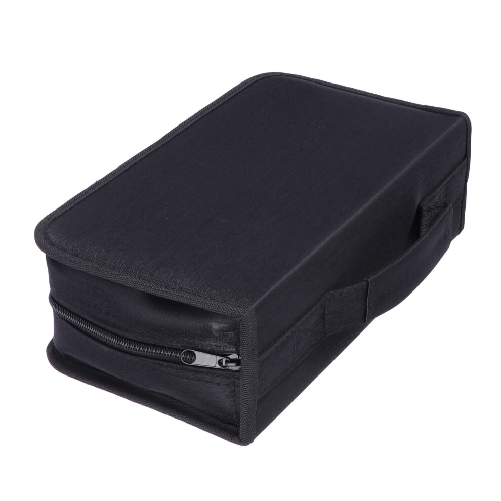 2Pcs Mercerized Cloth 128Pc Cd Storage Pouch Handheld Bag 061433070268