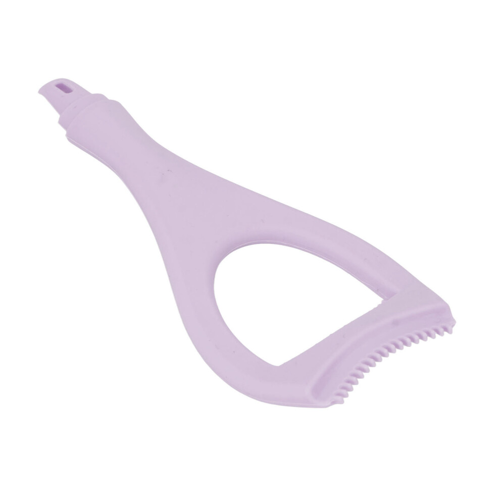 Unisex Purple Portable Silicone Eyeliner Stencil For Travel Makeup