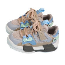 Kinder khaki-farbene leichte Schuhe Größe 23 Klettverschlüsse