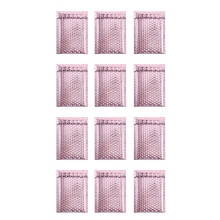 Itselfer 12St Bubble Mailer Polsterumschläge Hüllen Umschlag (Pink)