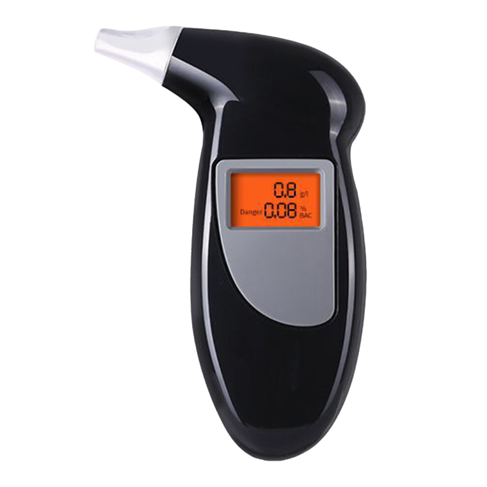 Portable Breath Alcohol Tester, High Accuracy, 110X70x25mm Black 8781353711028