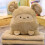 1pack Cute Cartoon Pillow For Office Use Multi-Purpose Brown 9