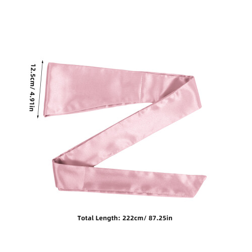 1St Rosa Quaste Gürtel Mit Schleifenform 87,4X4,9X0,0In 1