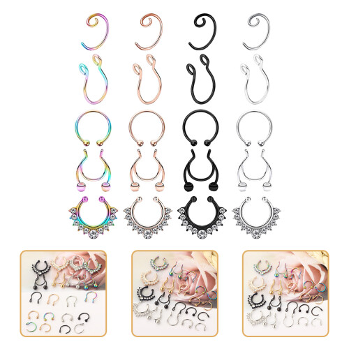 Jewelry Piercings Nasenring Perforation Miss 1