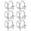 Hongheyi 6 Kettinglinks Omheining 6,20x6,20x6,00Cm 11