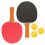 Pong Tafeltennisracket Met Ballen 3