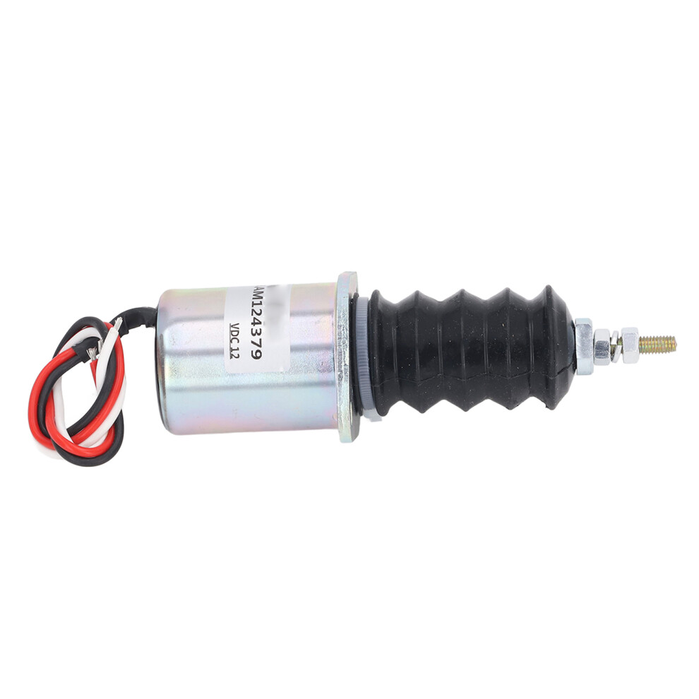 Stainless Steel Engine Stop Solenoid Valve Am124379 For John Deere 425 445 6951353713090