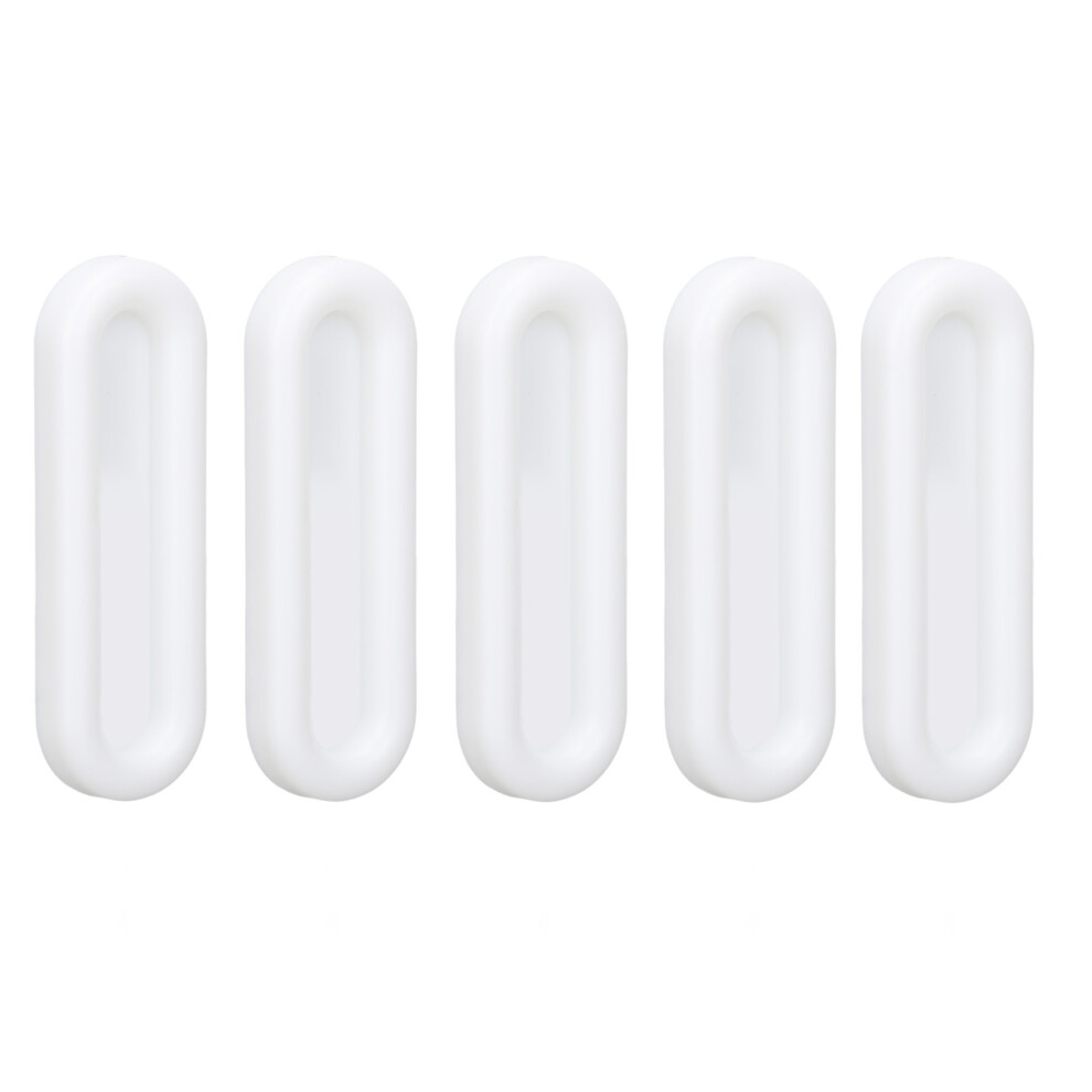 20Pcs Abs Self Stick Pull Handle For Doors, Cabinets, Windows, 7.4X2.5x0.8cm 6901353713279