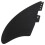 2PCS PVC Fishtail Surfboard Fins for Longboards Stand Up Paddleboards 9