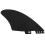 2PCS PVC Fishtail Surfboard Fins for Longboards Stand Up Paddleboards 12
