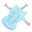 Adjustable Baby Bath Seat Cushion with 3D Fabric Support in Blue Bear 14