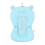 Adjustable Baby Bath Seat Cushion with 3D Fabric Support in Blue Bear 15