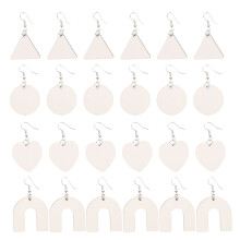1 Set Sublimation Ohrringe Papier Zubehör Blank