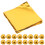 200 Pcs Aluminum Foil Candy Wrappers Square For Chocolate Packaging 3