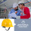 1Casque De Extérieur Rouge ABS Protection Tête Ajustable 6