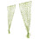 Leaf Vorhänge Transparent Mit Ösen Voile 6