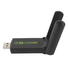 WiFi-Dongle USB 3.0 Dual-Band 1201Mbps Hochgewinn-Antenne schwarz