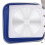 2Pcs Portable Blue Cd Dvd Storage Case Zippered Car Media Organizer 7