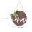 Home Schild Schild Schild 30,00x30,00x0,50cm 2