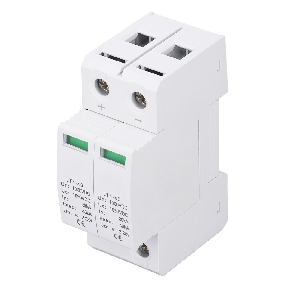 2P Flame Retardant Dc1000v Surge Protector For Residential & Office Use 3371353720097
