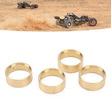 4Pcs Brass Internal Beadlock Ring Clamp for 1/24 RC Cars, 1.0 Inch Rim