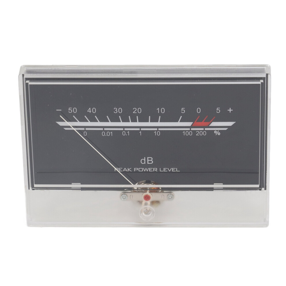 White Backlit Vu Meter For Amplifier Accurate Db Measurement - Studio Diy 4191353720724